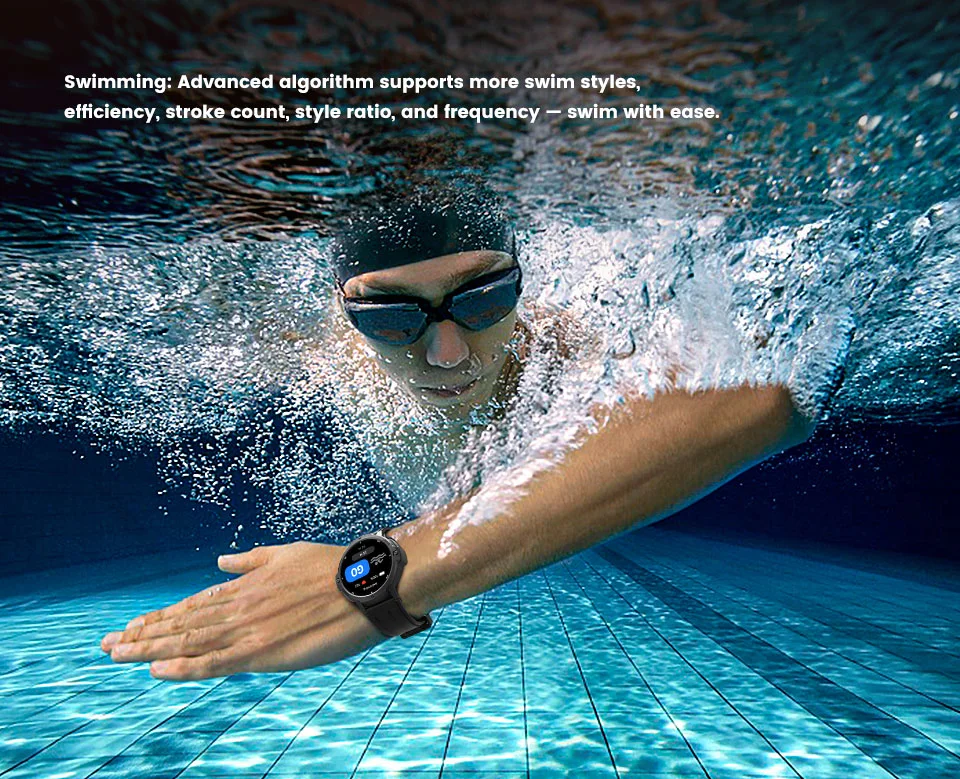 Official Da Fit C31 swimming activity visual