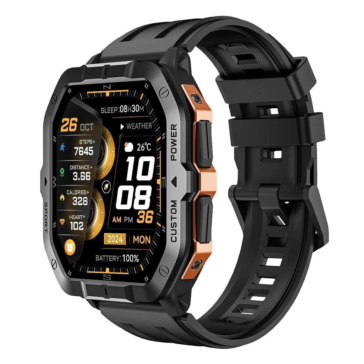 Da Fit C32 Pro orange professional sports smartwatch